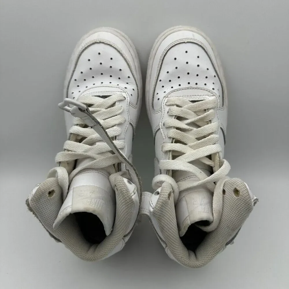 Nike Air Force 1 High Size 4Y White Youth Shoes‎ Sneakers